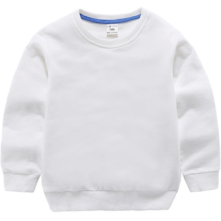 Autumn Solid Color Bottoming Children's Sweatshirt Pullover