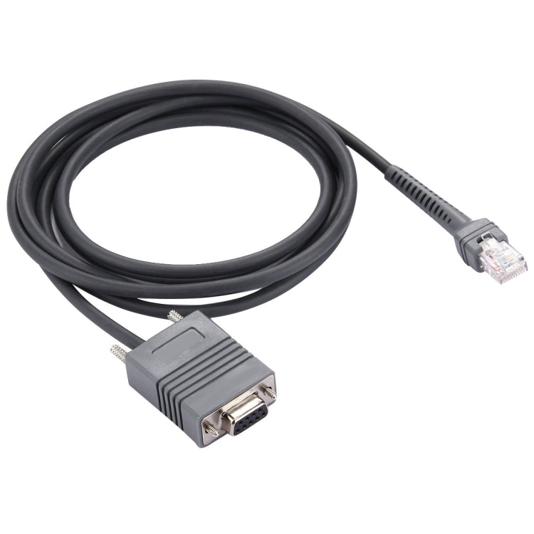 2m RS232 to RJ45 Scanner Serial Data Cable for Symbol LS2208
