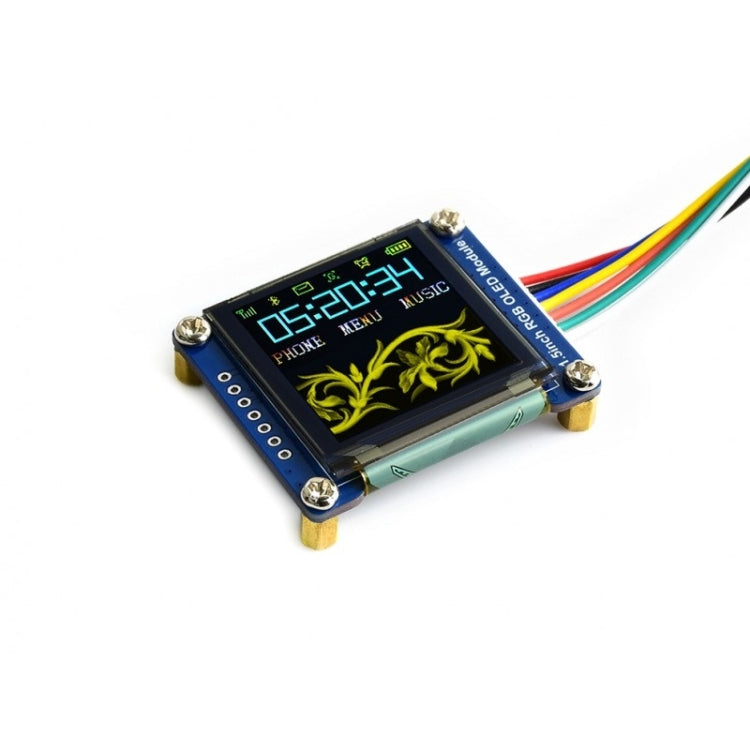 Waveshare General 1.5 inch 128x128 16-bit High Color RGB OLED Display Module