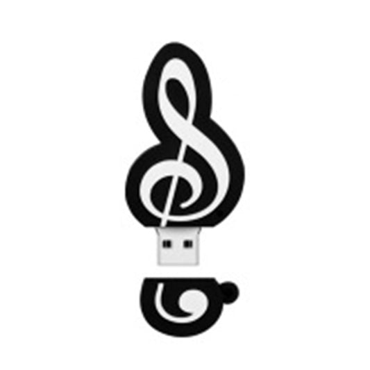 MicroDrive 16GB USB 2.0 Music Note U Disk, 16GB