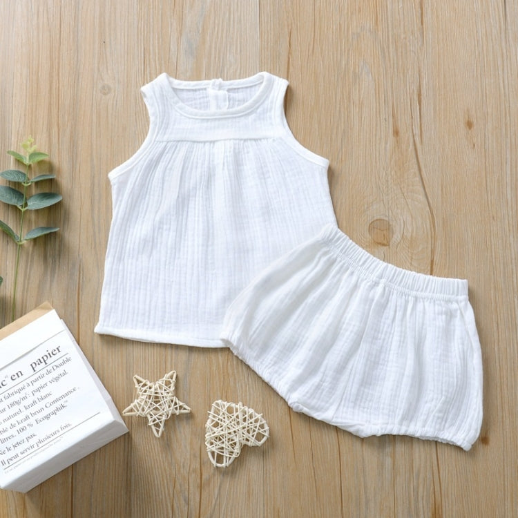 Children multicolor vest + big PP shorts two-piece suit
