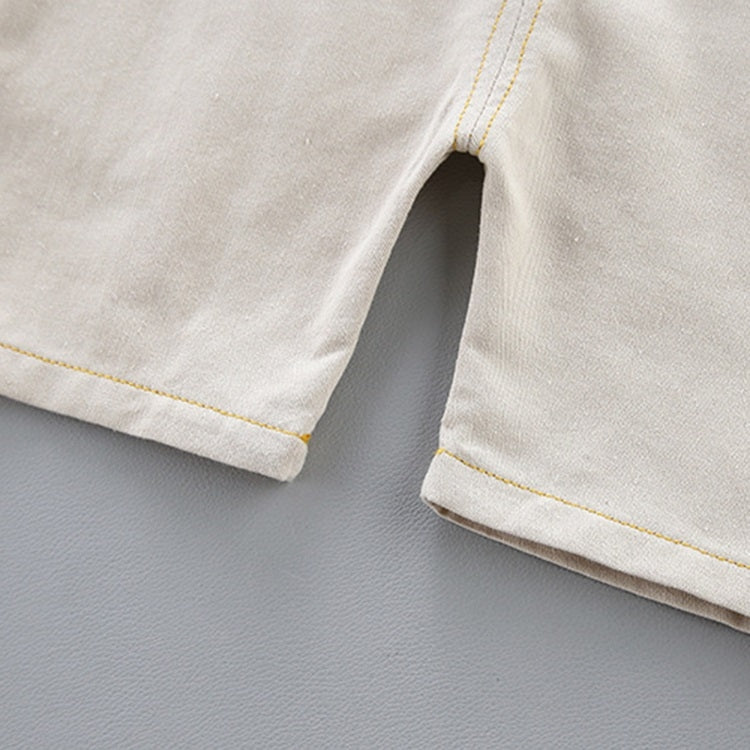 Summer Two-piece Baby Suspenders Suit Striped Short-sleeved Summer Dress